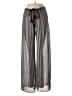 Becca Stripes Silver Casual Pants Size S - photo 1