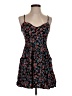 Express Floral Black Casual Dress Size S - photo 1