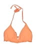 Shein Solid Orange Swimsuit Top Size S - photo 1