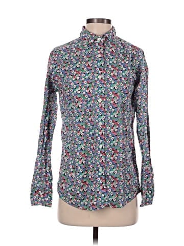 Ines de la Fressange for Uniqlo Long Sleeve Blouse (view 1)