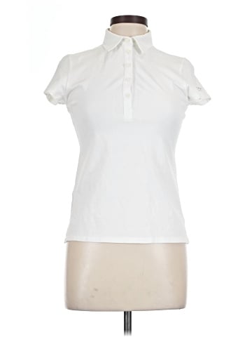 Calvin Klein Collection Short Sleeve Blouse (view 1)