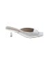 Journee White Sandals Size 7 1/2 - photo 1