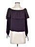 Honey Punch 100% Polyester Purple 3/4 Sleeve Blouse Size S - photo 1