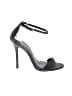Michael Kors Collection Gray Black Sandals Size 7 1/2 - photo 1