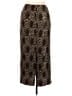 Ninety Animal Print Brown Casual Skirt Size 14 (estimated) - photo 2