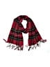 Unbranded Plaid Red Scarf One size - photo 1