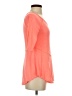Moa Moa 100% Polyester Orange 3/4 Sleeve Top Size XS - photo 4