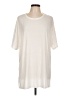 Active by Old Navy Solid Ivory Short Sleeve T-Shirt Size L - photo 1