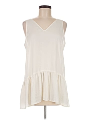 Who What Wear Sleeveless T-Shirt (view 1)