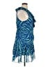 Sam Edelman 100% Polyester Animal Print Blue Cocktail Dress Size 14 - photo 4