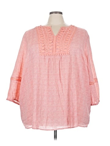 Catherines 3/4 Sleeve Blouse (view 1)