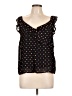 Ann Taylor LOFT Black Sleeveless Blouse Size L - photo 1