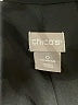 Chico's 100% Polyester Floral Black Blazer Size Sm (0) - photo 3