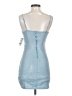 Crystal Doll 100% Polyester Blue Cocktail Dress Size 1 - photo 2