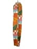 Coco + Carmen Color Block Orange Casual Pants Size S - photo 5