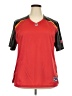 NFL 100% Polyester Red Short Sleeve Top Size 2X - photo 1