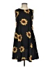 Unbranded Print Black Casual Dress Size S - photo 1