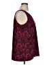 CAbi 100% Polyester Burgundy Sleeveless Top Size XL - photo 4
