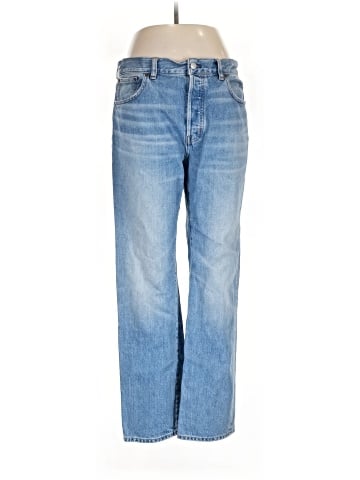 Madewell The Longline Straight Jean in Atlin Wash (view 1)