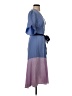 Hutch Color Block Blue Casual Dress Size XS - photo 4