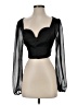 Sincerely Jules Black 3/4 Sleeve Blouse Size S - photo 1