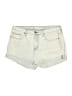 Bullhead 100% Cotton Ivory Denim Shorts Size 30 waist - photo 1