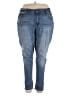 Melissa McCarthy Seven7 Solid Blue Jeans Size 18 - photo 1