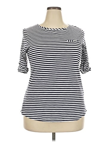 Croft & Barrow 3/4 Sleeve T-Shirt (view 1)