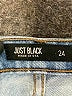 Just Black Blue Jeans Size 24 waist - photo 7