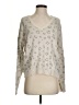 Z Supply Animal Print Ivory Pullover Sweater Size S - photo 1