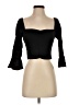 Lulus 100% Polyester Black 3/4 Sleeve Top Size S - photo 1