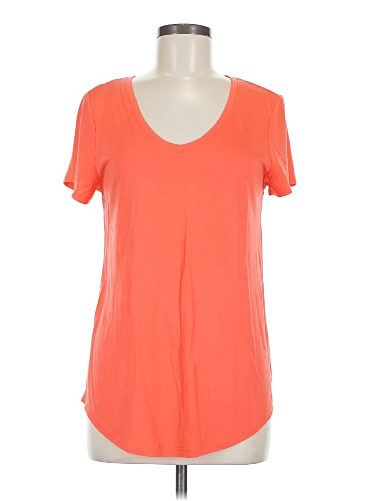 Pre-owned A.n.a. A New Approach Short Sleeve T-shirt In Orange