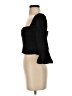 Lulus 100% Polyester Black 3/4 Sleeve Top Size S - photo 5