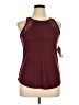 SO Burgundy Sleeveless Top Size XL - photo 1