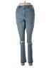 Express Stripes Blue Jeans Size M - photo 1