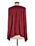 By Together 100% Polyester Burgundy Long Sleeve Blouse Size M - photo 2