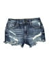Eunina Blue Denim Shorts Size XS - photo 1