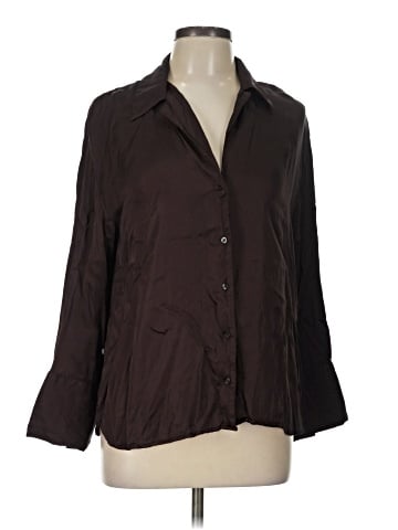 Gap 3/4 Sleeve Button-Down Shirt (view 1)