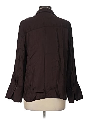 Gap 3/4 Sleeve Button-Down Shirt (view 2)