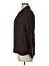 Gap 100% Rayon Brown 3/4 Sleeve Button-Down Shirt Size Lg Petite - photo 5