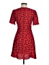 oasis Hearts Red Casual Dress Size 6 - photo 2