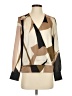 Drew 100% Polyester Color Block Brown Long Sleeve Blouse Size S - photo 1