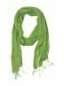 Assorted Brands 100% Cotton Green Scarf One size - photo 1