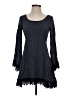 Unbranded Polka Dots Blue Casual Dress Size XS - photo 1
