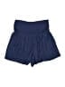 TCEC 100% Polyester Solid Blue Shorts Size S - photo 1