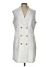 Unbranded 100% Polyester White Casual Dress Size L - photo 1