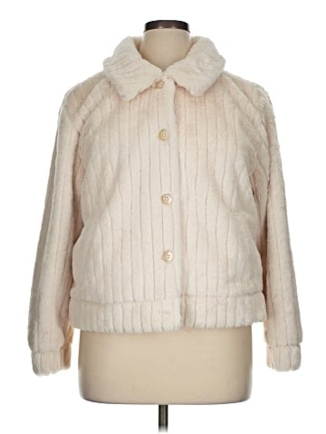 Liverpool Los Angeles Faux Fur Jacket (view 1)
