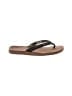 Flojos Brown Flip Flops Size 8 - photo 1