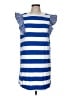 Unbranded Stripes Blue Casual Dress Size M - photo 1