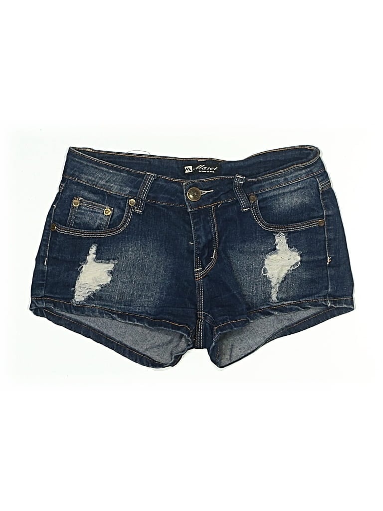 Pre-owned Masai Denim Shorts In Blue